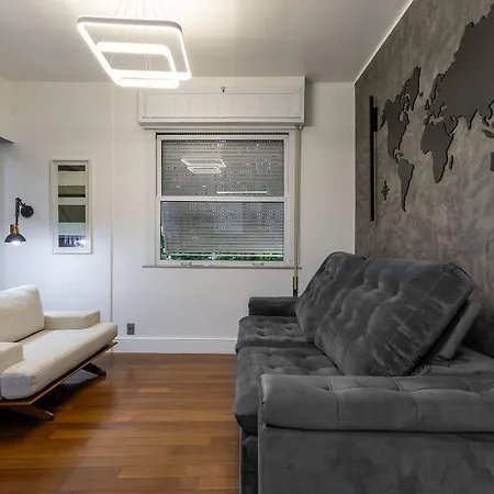 Apt Charmoso Completo Com Ar Condicionado No Leblon Rio de Janeiro Exterior foto