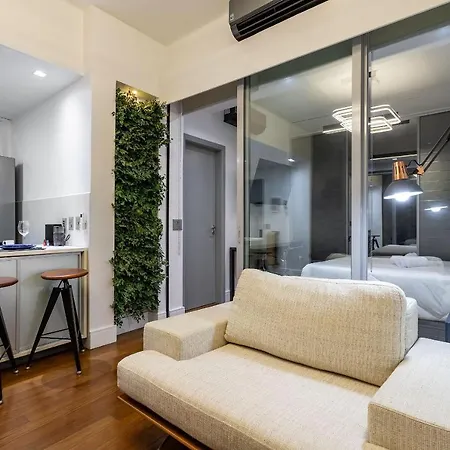 Apt Charmoso Completo Com Ar Condicionado No Leblon Rio de Janeiro Exterior foto